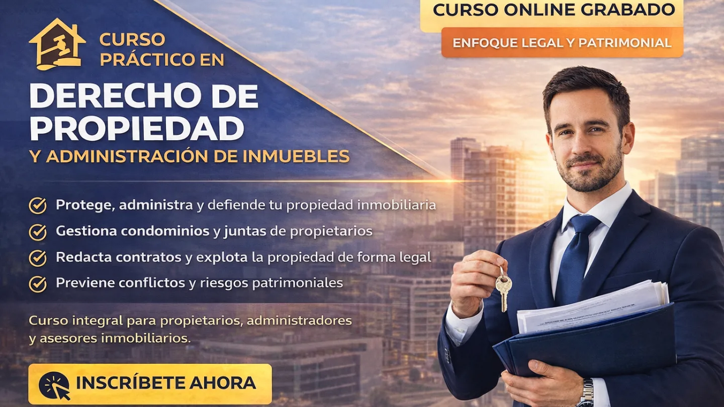 Curso Práctico en Derecho de Propiedad y Administración de Inmuebles