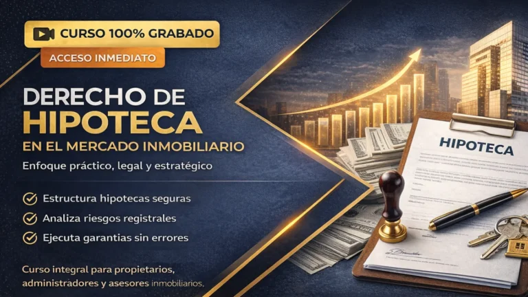 Derecho de Hipoteca en el Mercado Inmobiliario